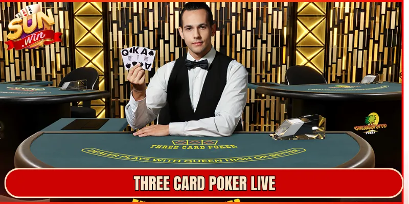 Three Card Poker Live