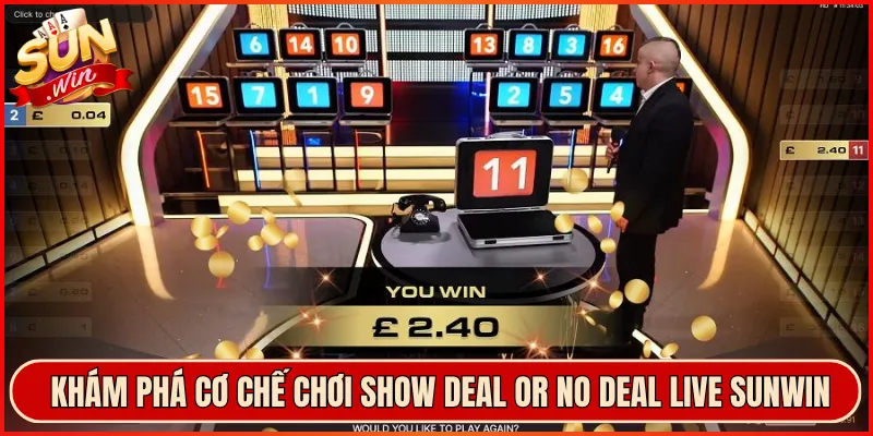 Khám Phá Cơ Chế Chơi Show Deal or No Deal Live Sunwin