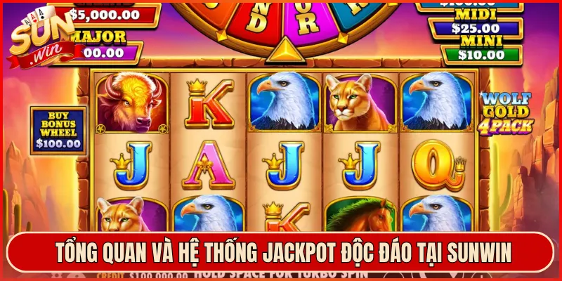 Tổng Quan Slot Wolf Gold Và Hệ Thống Jackpot Độc Đáo Tại Sunwin